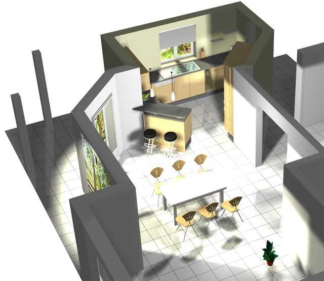 Esthétique Extérieur Architecture Selon Plan Cuisine Ouverte 