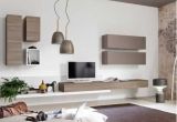 Neha Meuble Tv Mural L360 Taupe Et Bois Deco Pinterest Concept De Deco Taupe