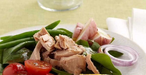 Salade Ni§oise Allégée Recette Vie Saine Pinterest Schème De Recette Salade